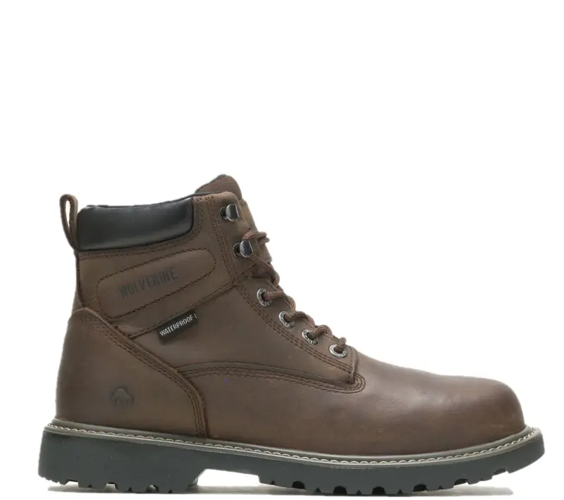 Wolverine Men's Floorhand Waterproof Eh 6" Soft Toe Work Boot 1