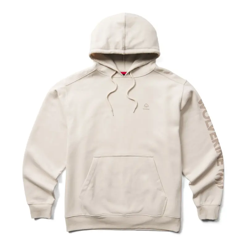 Wolverine Men's Midweight Logo Graphic Sleeve Hoodie 5