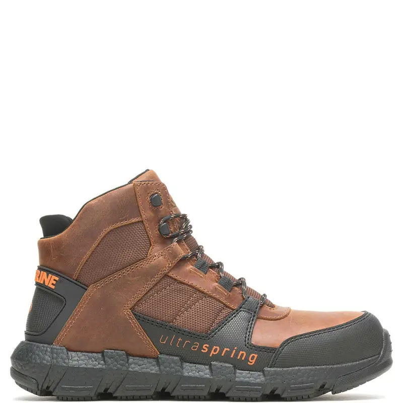 Wolverine Men's Rev Ultraspring™ Durashocks® Steel Toe Work Boot 1