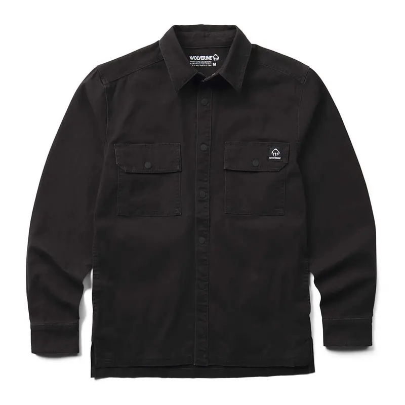 Wolverine Men's Steelhead Stretch Canvas Snap-Up Shirt Jac 1