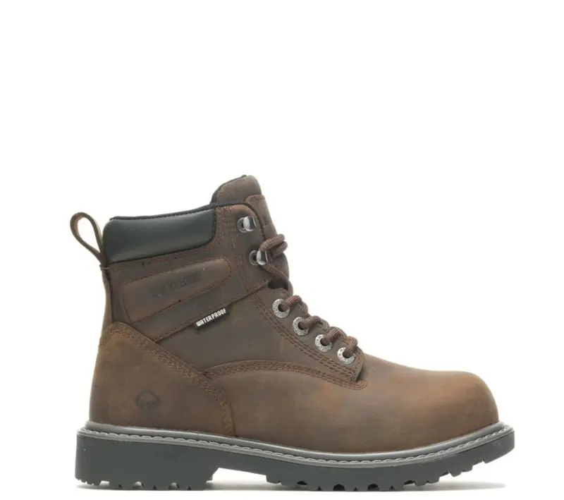 Wolverine Women's Floorhand 6" Waterproof Eh Steel Toe Work Boot 1