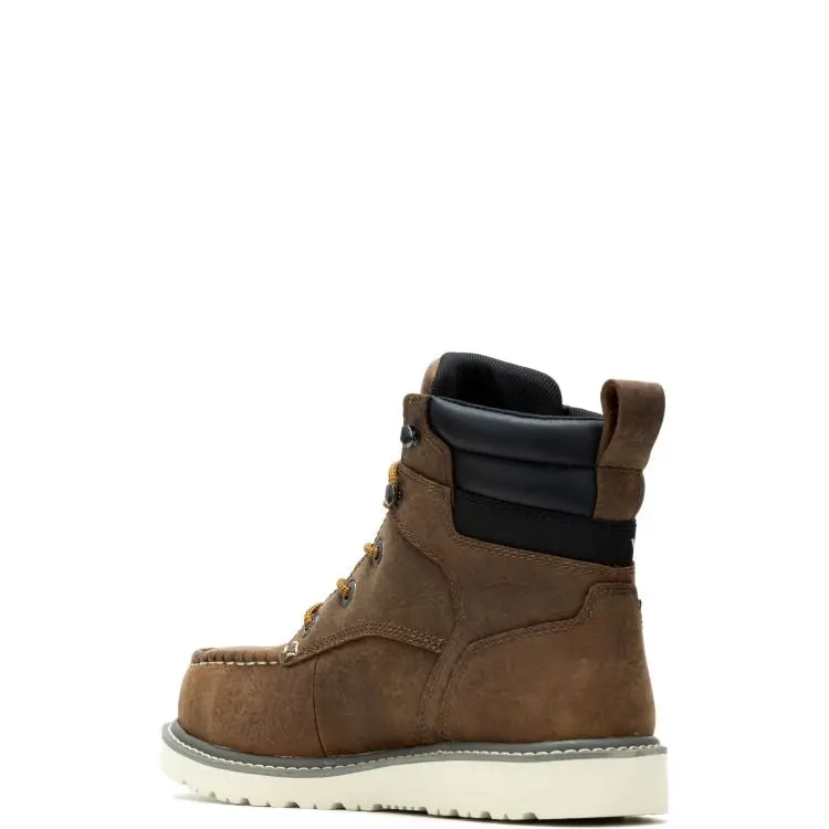 Wolverine Women's Trade Wedge 6" Moc-Toe Steel Toe Work Boot 4