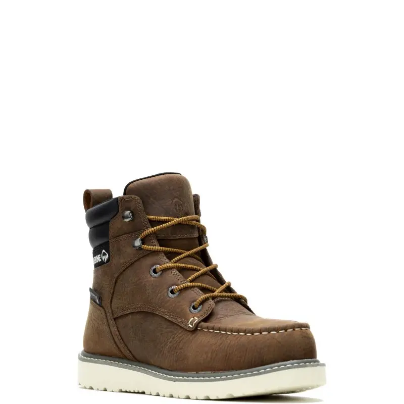 Wolverine Women's Trade Wedge 6" Moc-Toe Work Boot 5