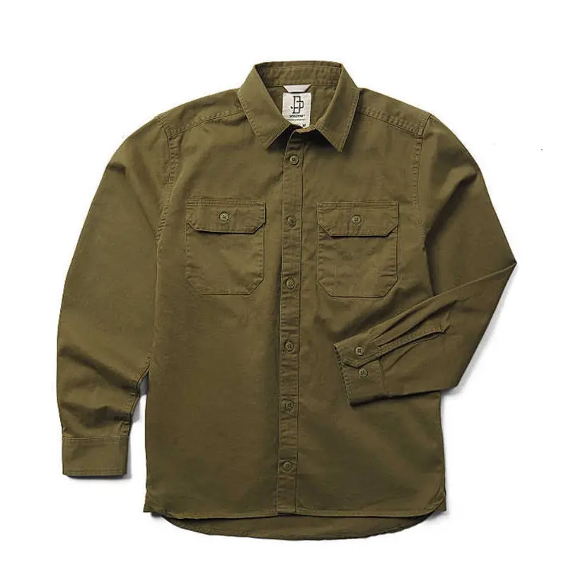 Wolverine X Jordan Davis Men's Twill Button-Up Work Shirt 2