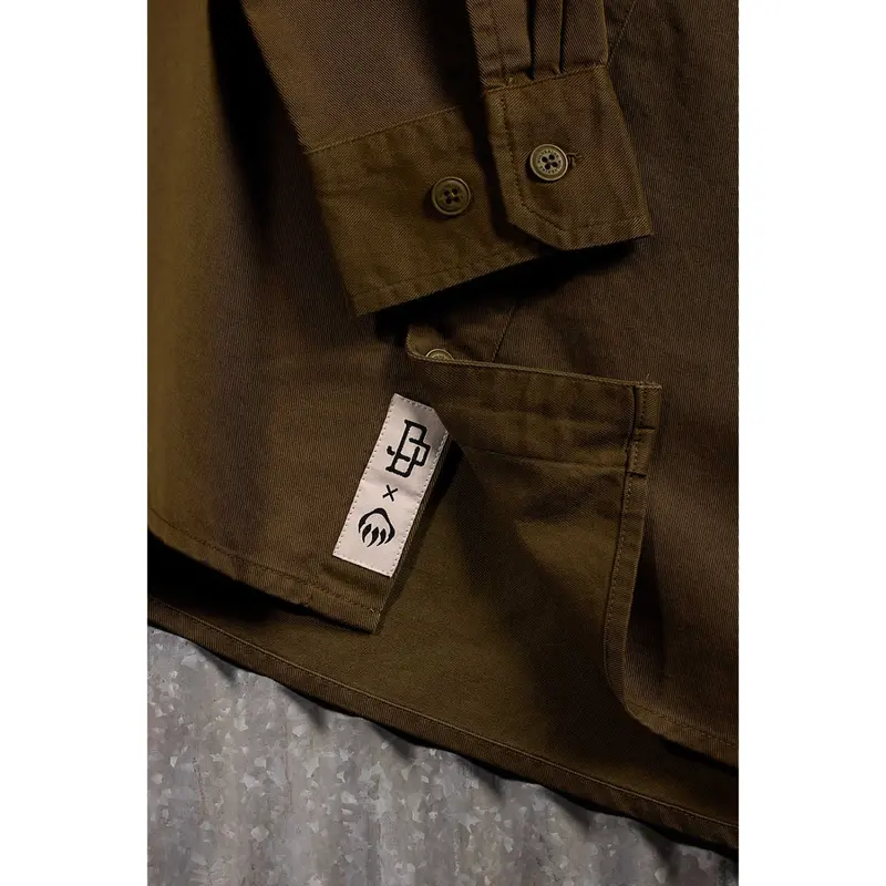 Wolverine X Jordan Davis Men's Twill Button-Up Work Shirt 2
