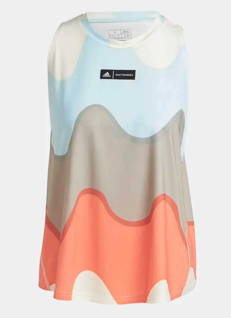 Women • Running Adidas X Marimekko Run Icons 3 Bar Logo Running Tank Top Hr8191 1