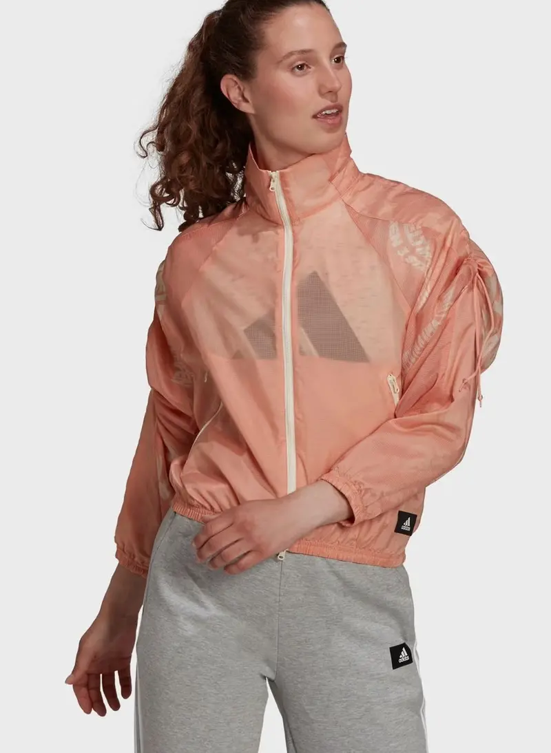 Women • Sportswear Adidas Sportswear Woven Lightweight Jacket H39732 1