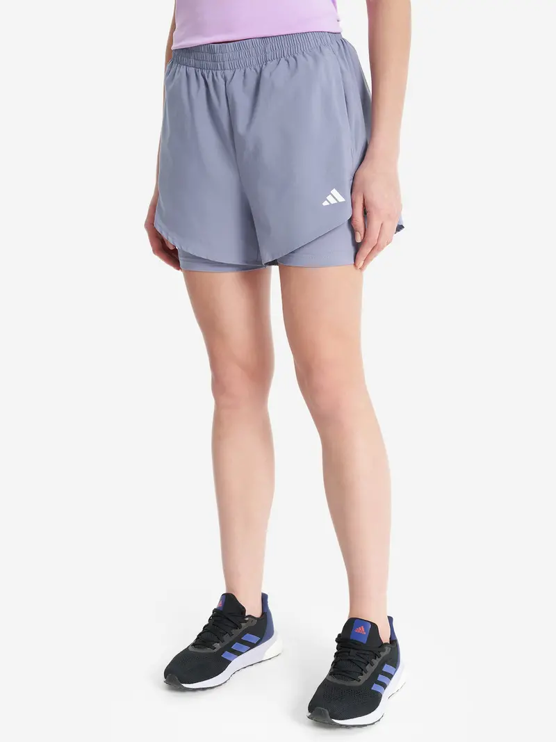 Women's 2-In-1 Aeroready Lilac Sports Hr7867 2