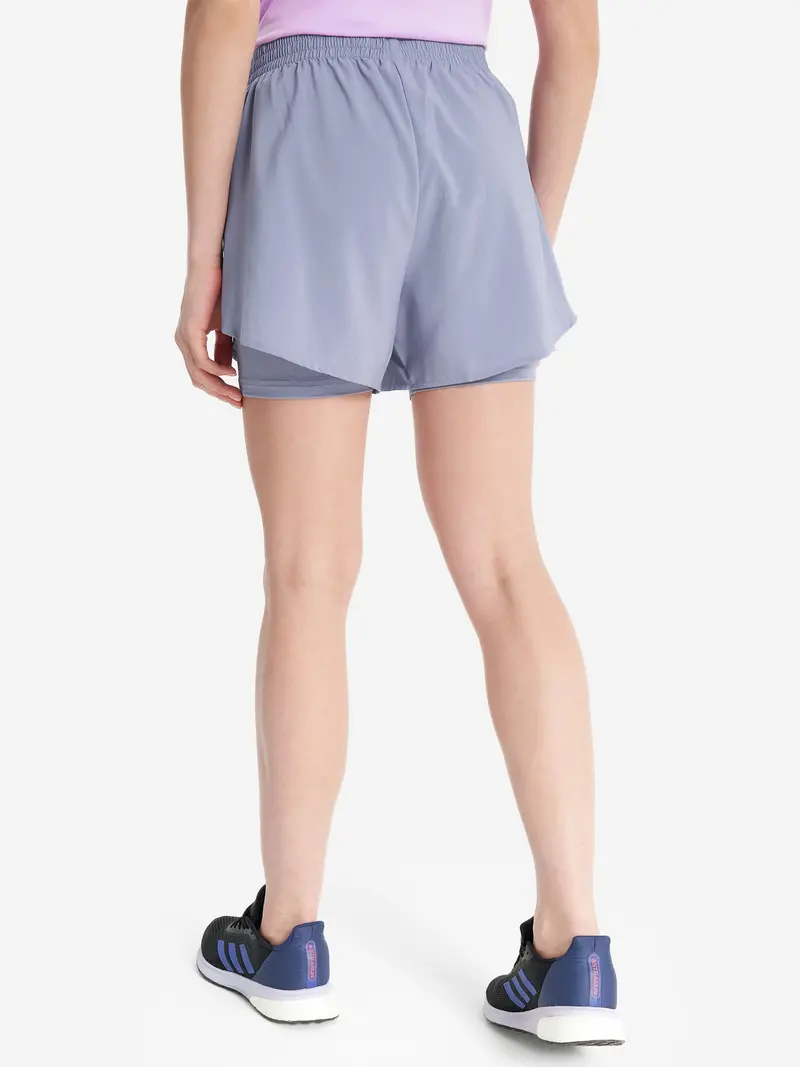 Women's 2-In-1 Aeroready Lilac Sports Hr7867 3
