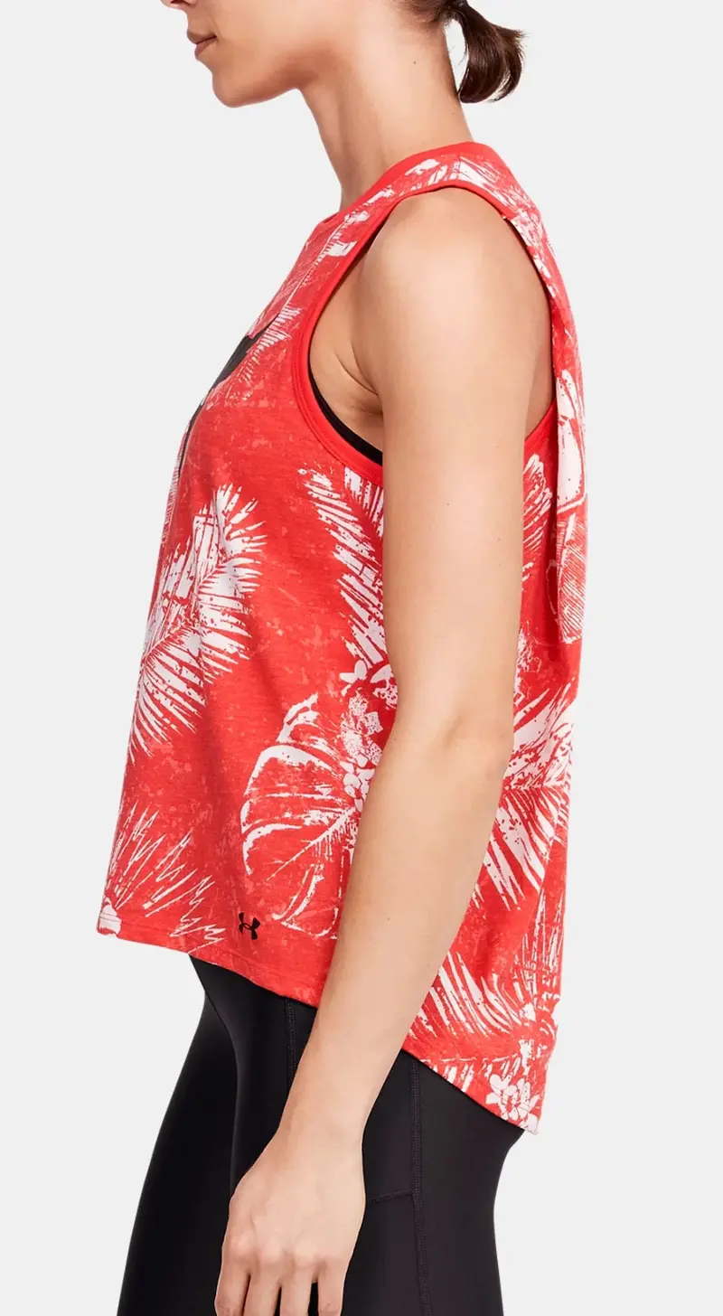 Women's Project Rock Aloha Camo Tank 1359351-608 4