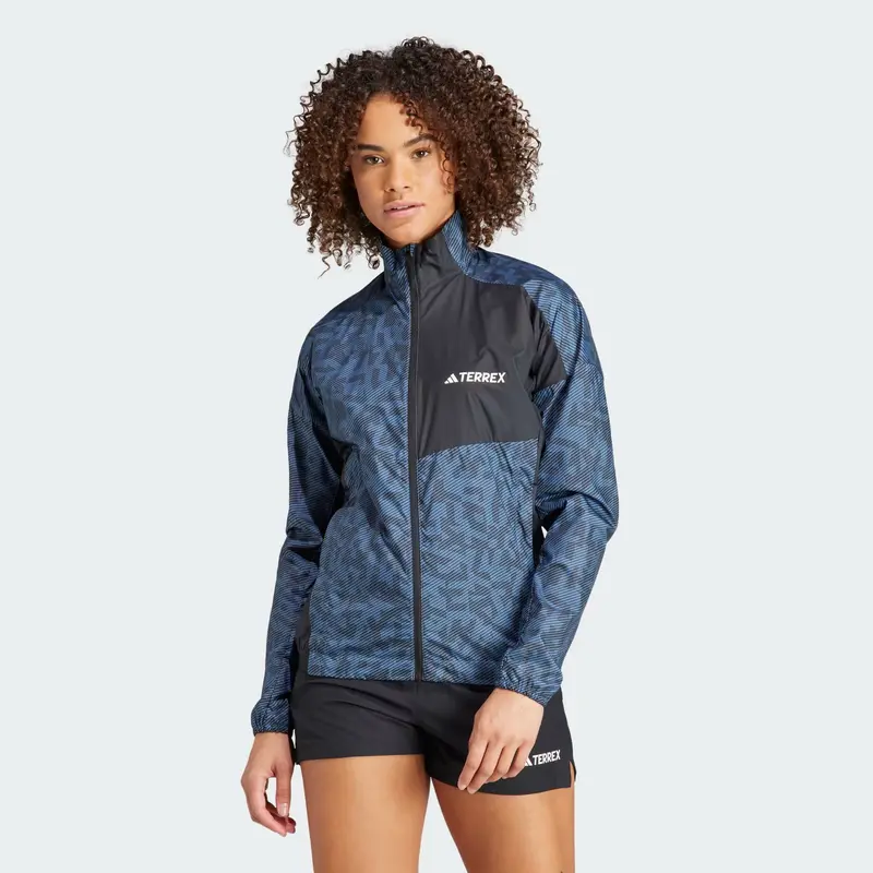 Women's Terrex Trail Running Wind Jacket Ia1808 1