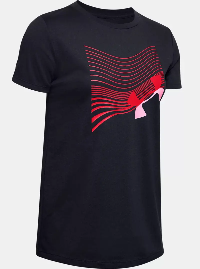 Women's Ua Graphic Branded T-Shirt 1355647-001 2