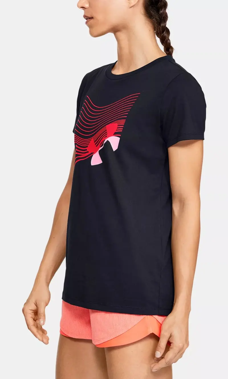Women's Ua Graphic Branded T-Shirt 1355647-001 5