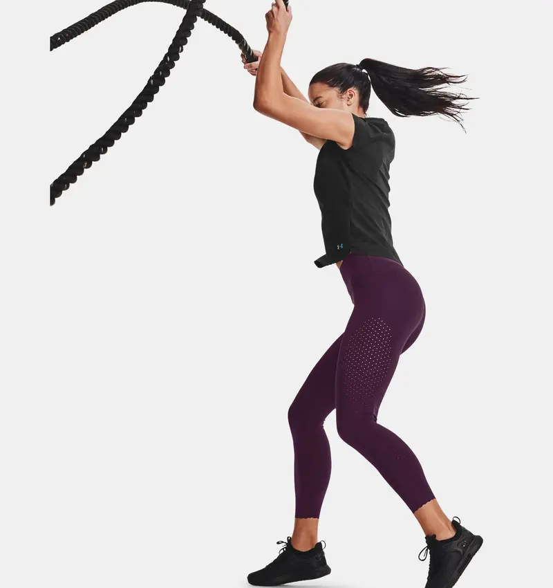 Women's Ua Rush™ No-Slip Waistband Ankle Leggings 1365272-501 1
