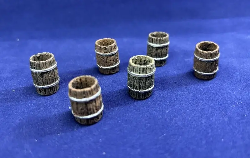 Wooden Barrels Open - 28Mm Terrain 2