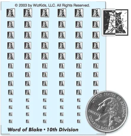 Word Of Blake- 10Th Division Decals 1