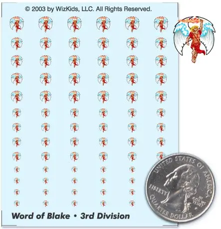 Word Of Blake- 3Rd Division Decals 1