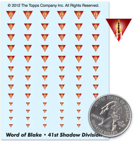 Word Of Blake- 41St Shadow Division Decals 1