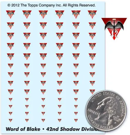 Word Of Blake- 42Nd Shadow Division Decals 1