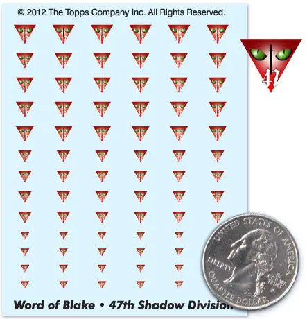 Word Of Blake- 47Th Shadow Division Decals 1