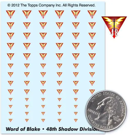 Word Of Blake- 48Th Shadow Division Decals 1