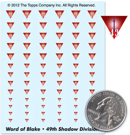 Word Of Blake- 49Th Shadow Division Decals 1