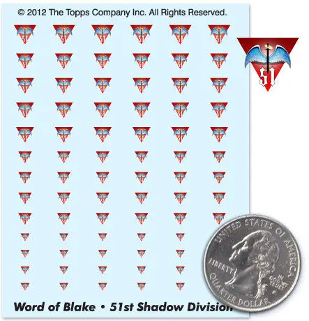 Word Of Blake- 51St Shadow Division Decals 1