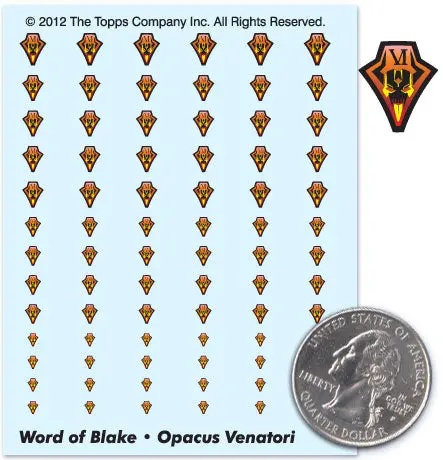 Word Of Blake- Opacus Venatori Decals 1