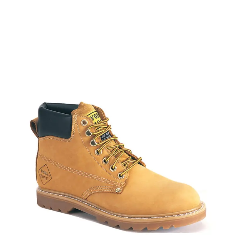 Work Zone Men's 6" Leather Work Boot 1