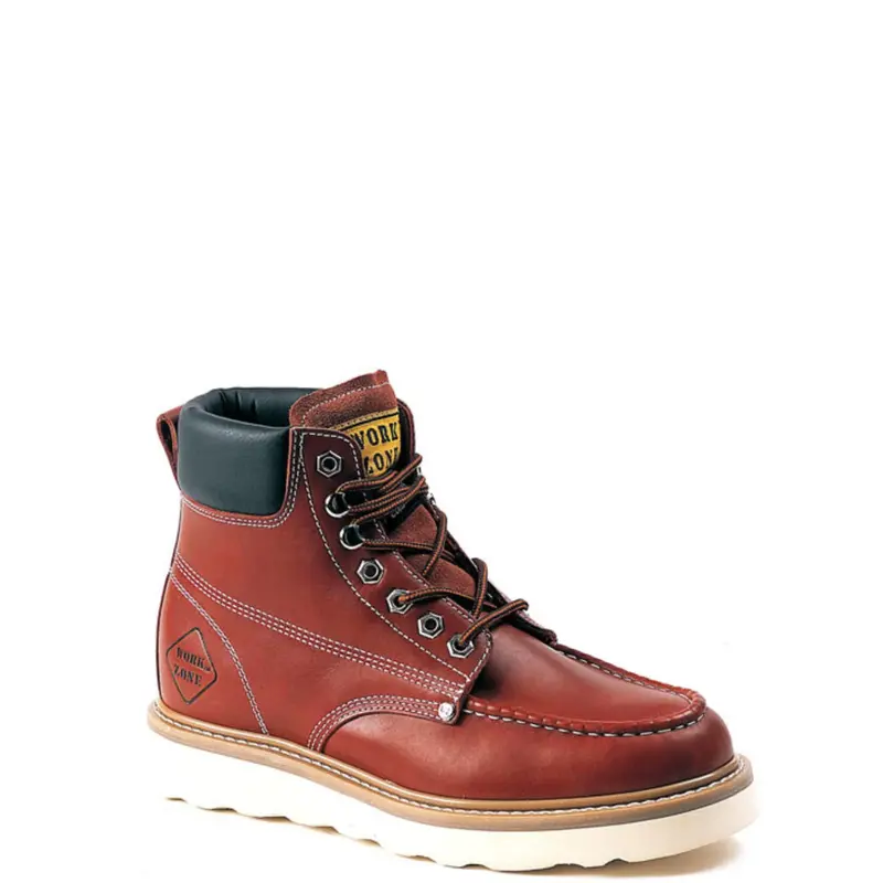 Work Zone Men's 6" Moc Toe Work Boot 1