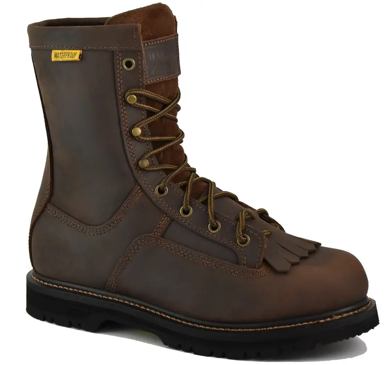Work Zone Men's C880 Lace-To-Toe 8" Comp Toe Boot 1