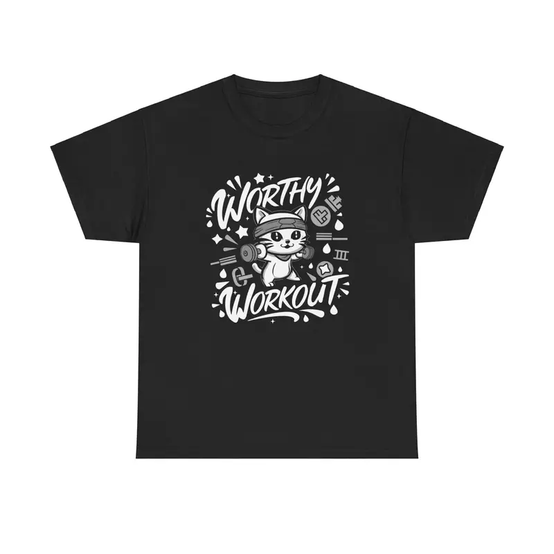 Worthy Workout Cotton T-Shirt 5