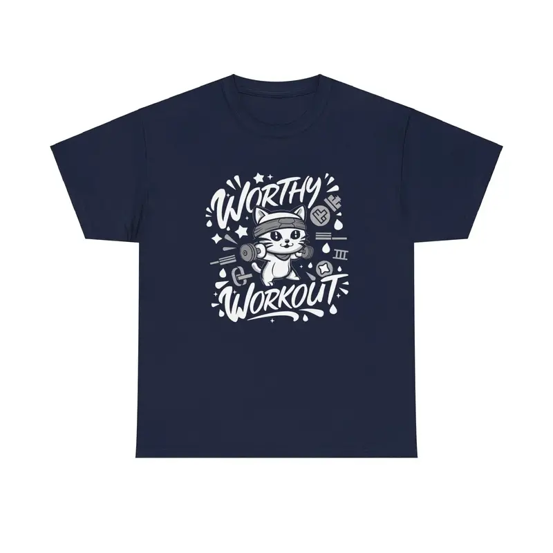 Worthy Workout Cotton T-Shirt 7