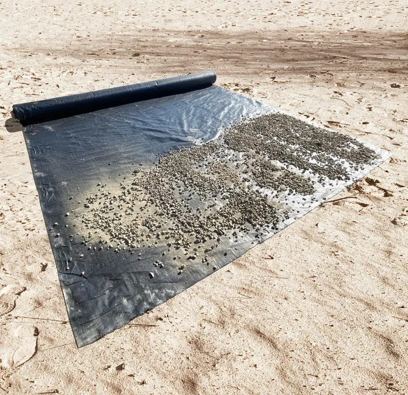 Woven Geotextile Landscape Fabric (4 Oz) For Soil Stabilization / Separation - Underlayment For Driveway, Pavers, Gravel Roads, Retaining Wall 8