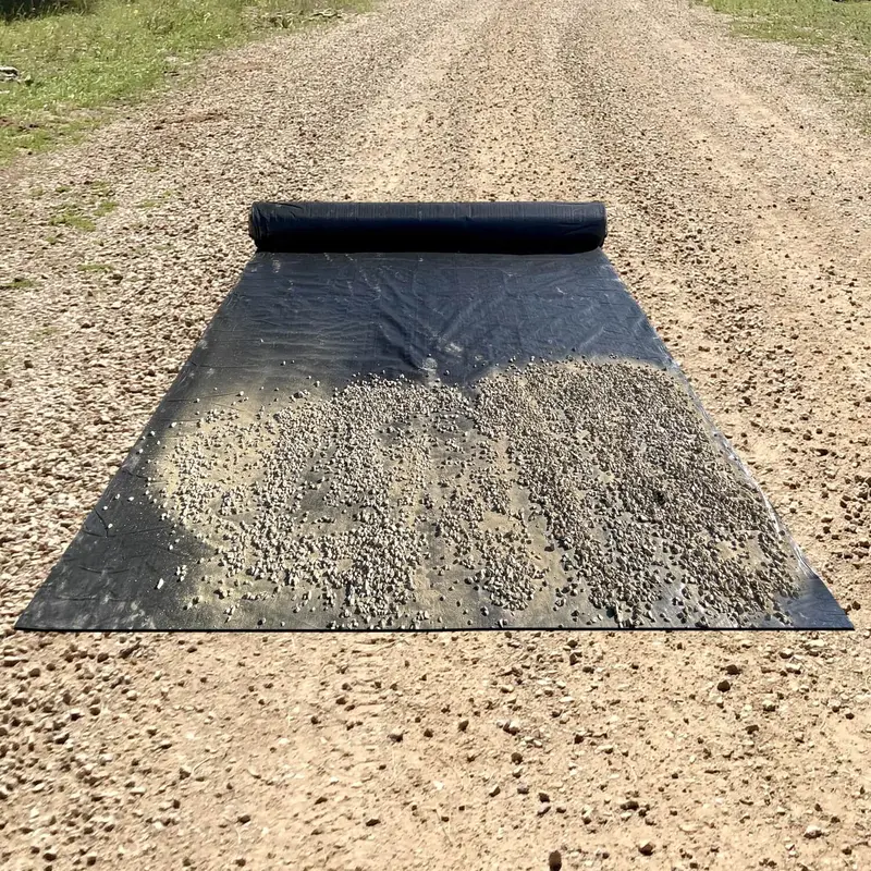 Woven Geotextile Landscape Fabric (4 Oz) For Soil Stabilization / Separation - Underlayment For Driveway, Pavers, Gravel Roads, Retaining Wall 9
