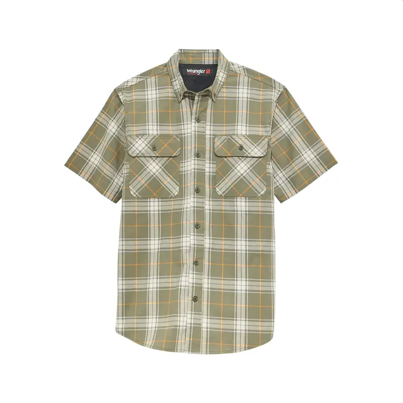 Wrangler Men's Riggs Workwear® Foreman Plaid Work Shirt 5