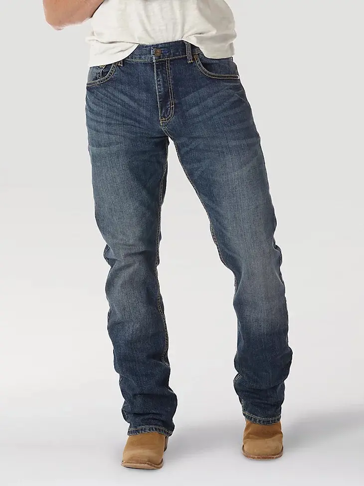 Wrangler® Retro® Men's Slim Fit Bootcut Jean 1