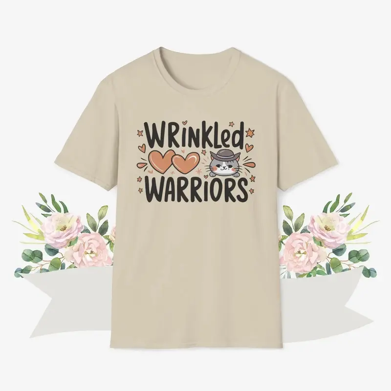 Wrinkled Warriors Cotton Men Tee 13