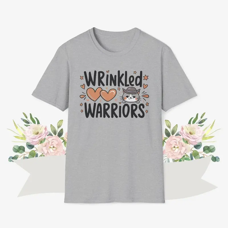 Wrinkled Warriors Cotton Men Tee 13