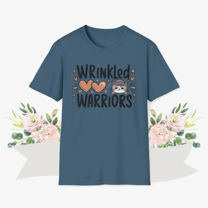 Wrinkled Warriors Cotton Men Tee 14