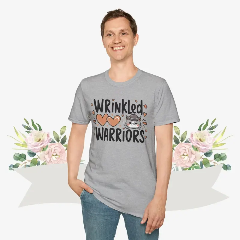 Wrinkled Warriors Cotton Men Tee 14