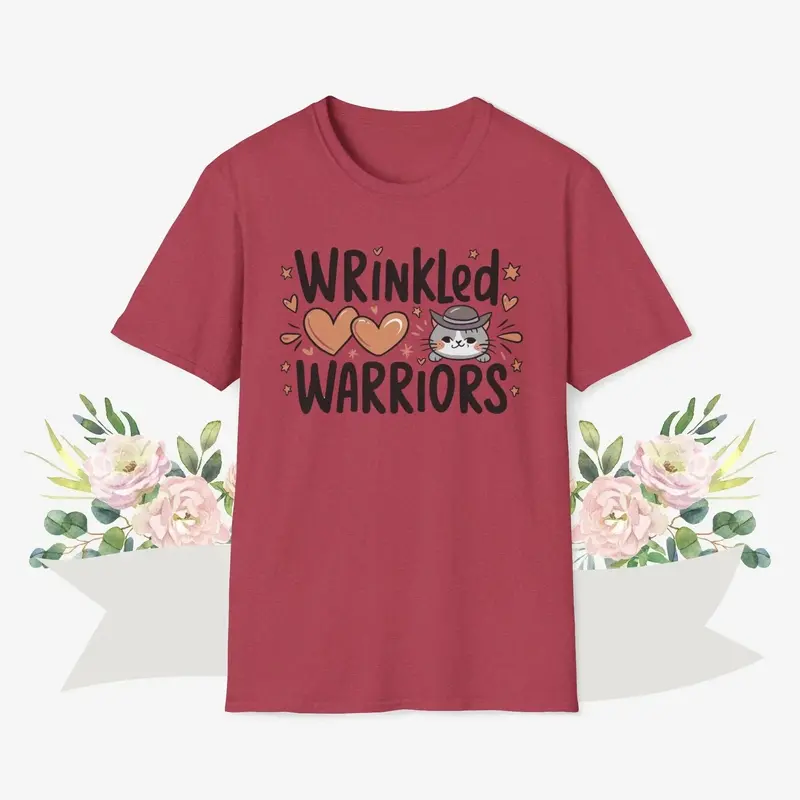 Wrinkled Warriors Cotton Men Tee 15
