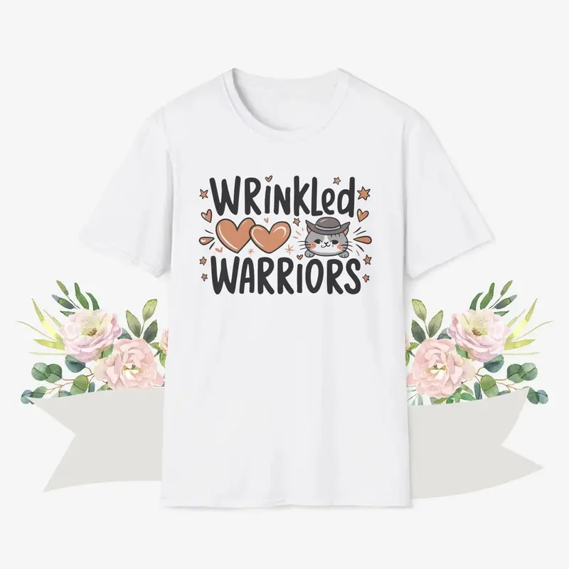 Wrinkled Warriors Cotton Men Tee 15