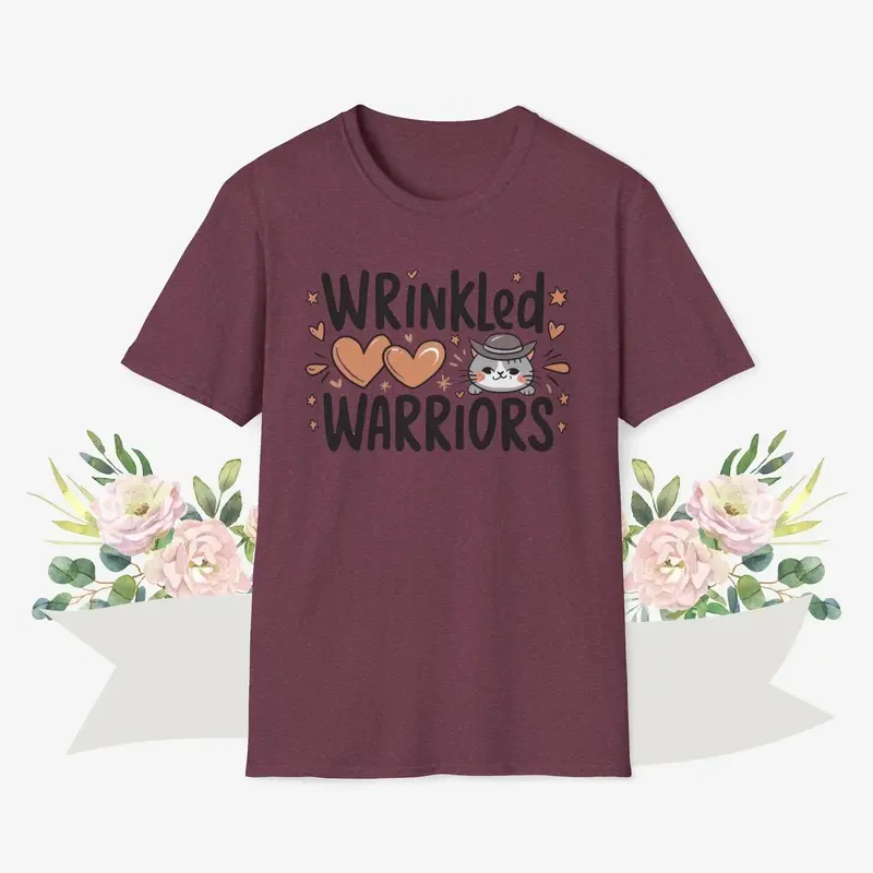 Wrinkled Warriors Cotton Men Tee 16