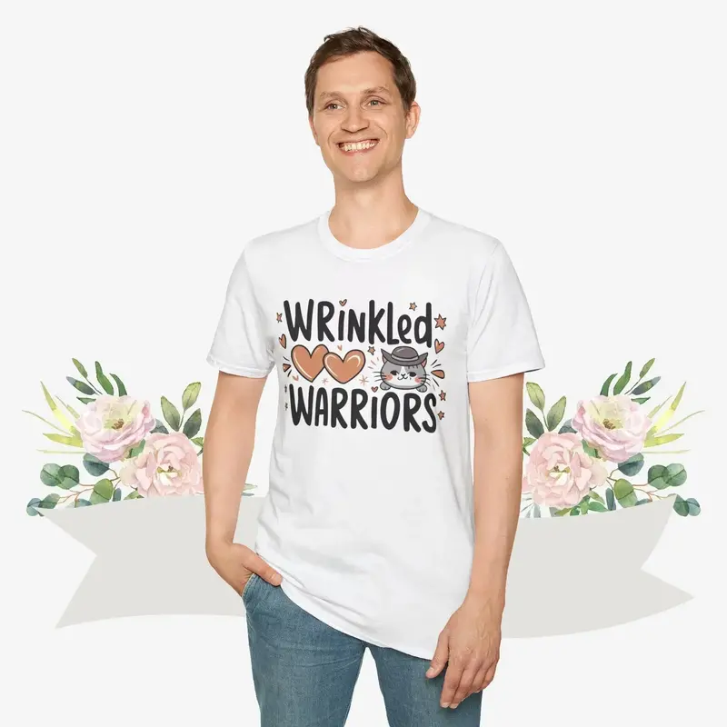 Wrinkled Warriors Cotton Men Tee 16