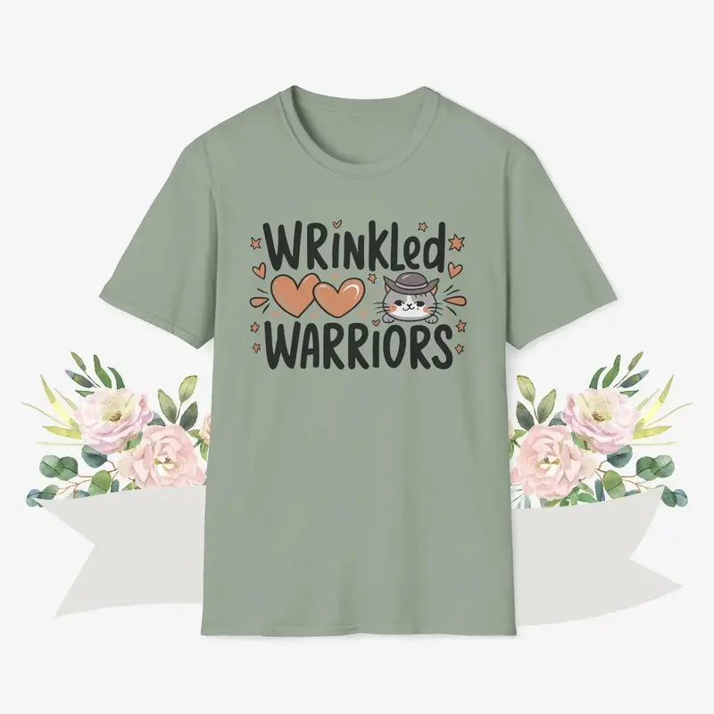 Wrinkled Warriors Cotton Men Tee 17