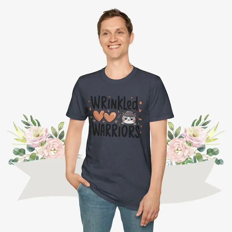 Wrinkled Warriors Cotton Men Tee 18