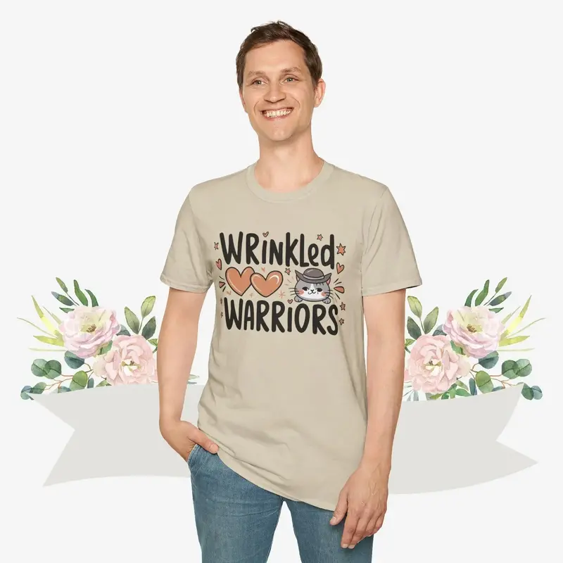 Wrinkled Warriors Cotton Men Tee 19