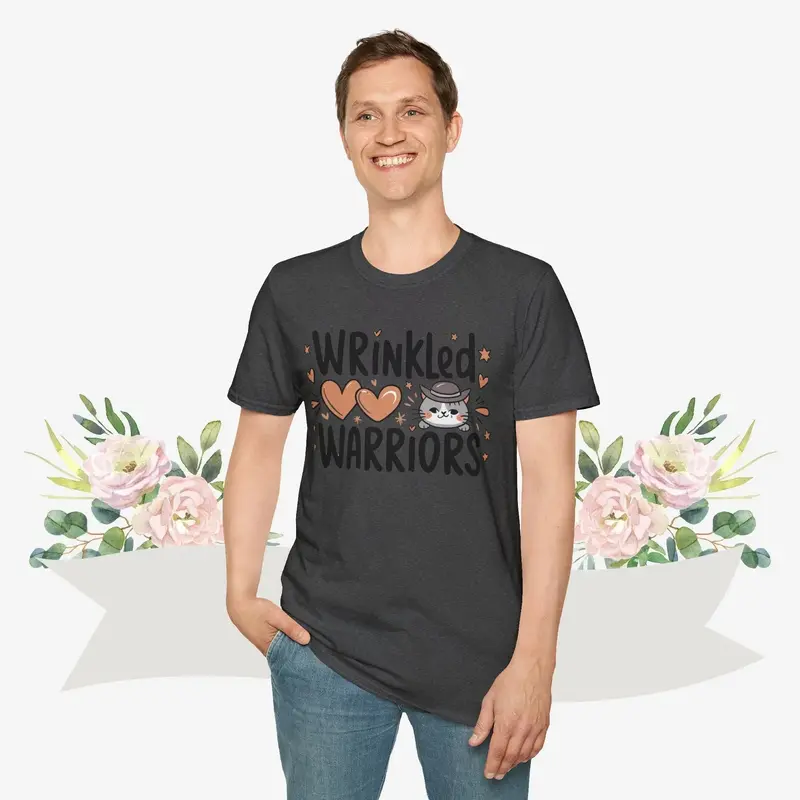 Wrinkled Warriors Cotton Men Tee 22