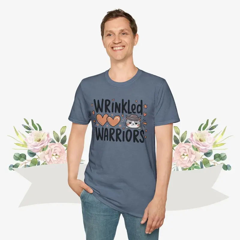 Wrinkled Warriors Cotton Men Tee 24